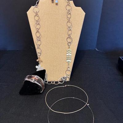 Art Deco Bracelet And Necklaces