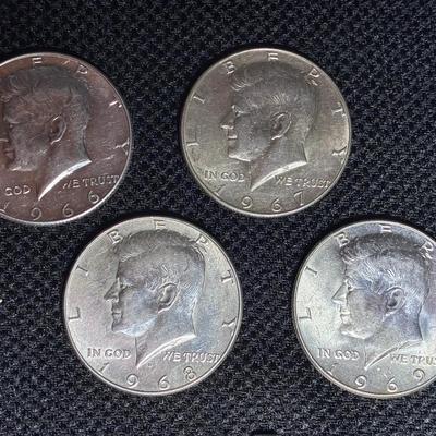 Kennedy Half Dollar Coins