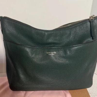 Kate Spade Purse In Deep Evergreen 