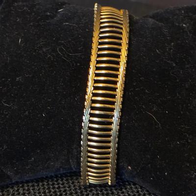 18K Gold Link Bracelet