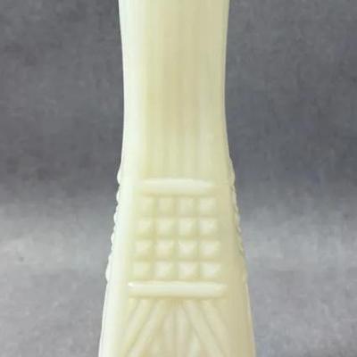 Vintage Milk Glass Vase