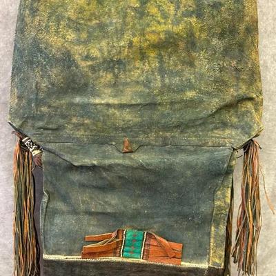 Vintage Leather Eastern Saddlebag 