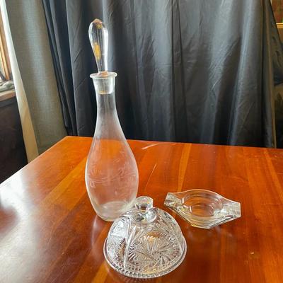 Small Lot Of Vintage Glass