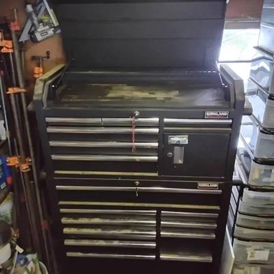 Large Upright Kirkland Toolbox