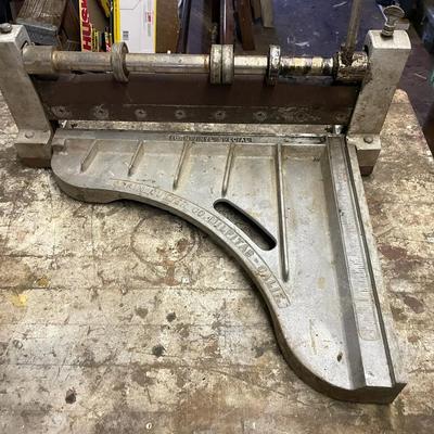 Vintage Crain 18 In. Vinyl Floor Tile Cutter