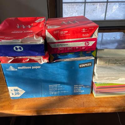 Large Lot Of New Packages Of Paper