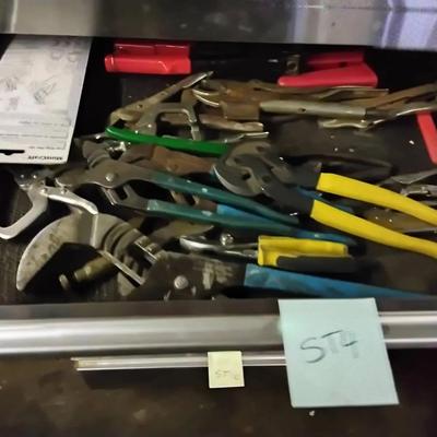 Lot Of Various Tools In Drawer