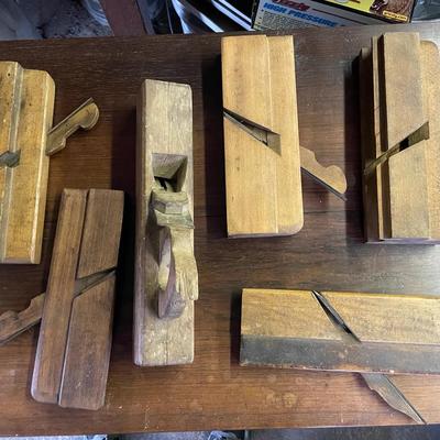 Lot Of 6 Antique Planers