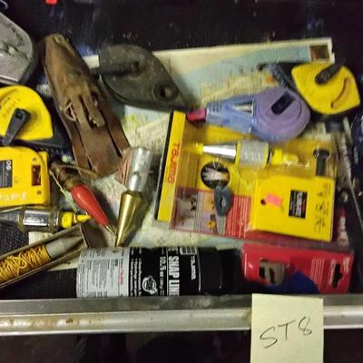 Lot Of Various Tools In Drawer