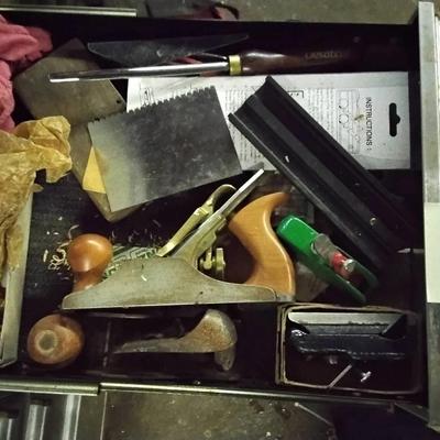 Lot Of Various Tools In Drawer