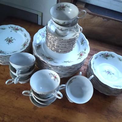 Set of vintage Johann Haviland Bavaria Germany Dishes