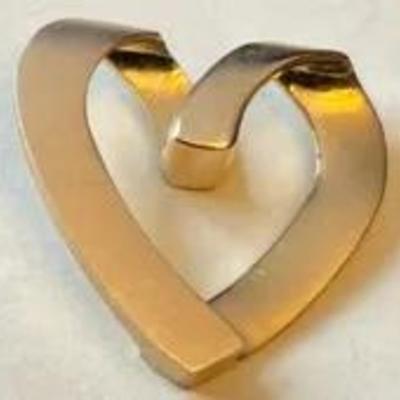 14k Gold Heart