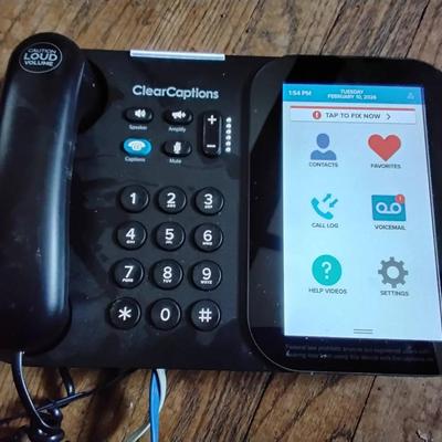 Clear Captions Telephone 