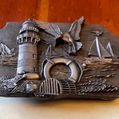 Vintage Nautical Belt Buckle