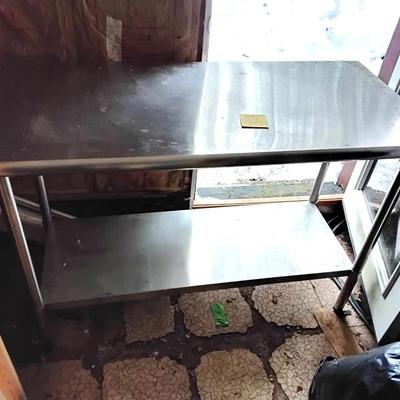 Commercial Stainless Steel Table