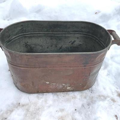 Vintage Copper Boiler Pot