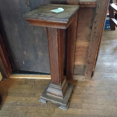 Antique Wooden Pedestal