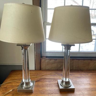 Pair Of Modern Contemporary Lamps