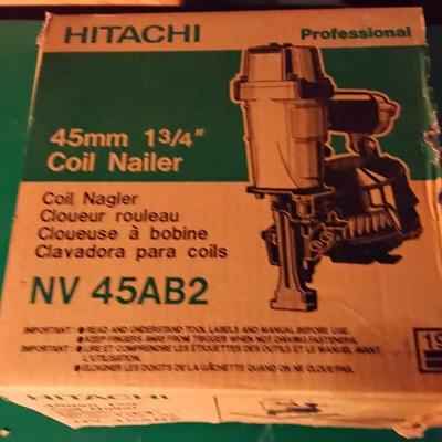 Hitachi Nail Gun With Box