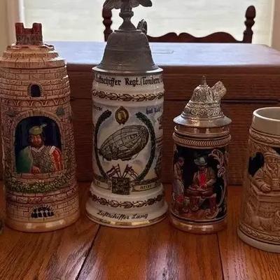 Beer Steins and Tankards