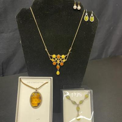 Necklaces and Earrings 