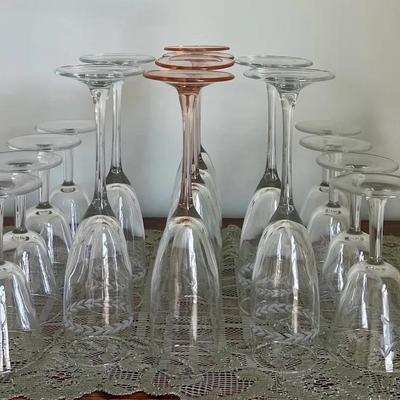 Vintage Etched glassware 