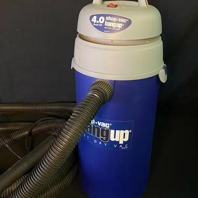 Shop-Vac 4.0 Peak HP Wet/Dry Vacuum, Wall Mountable Compact Shop Vacuum w/ accessories 