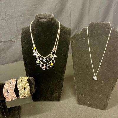 2 Necklaces and 2 Bracelets 