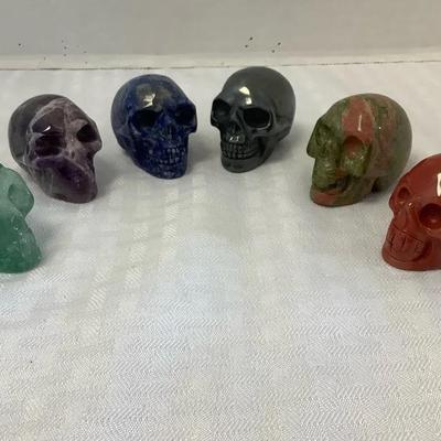 Collection Of (6) Skulls #1