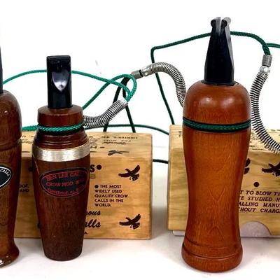 Collection of Crow Calls