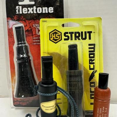 Crow Calls “Flextone”, “HS Strut” and More