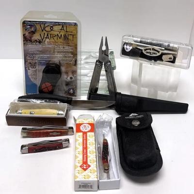 Predator Call, Knives and Multi-Tools Collection 