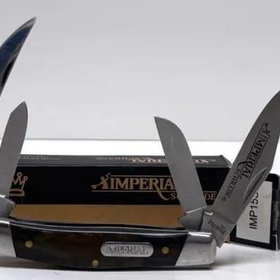 "Prima," "Imperial" Schrade and "Camillus" Pocket Knives