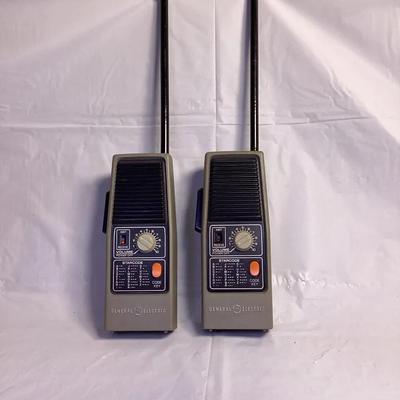 Vintage GE Walkie Talkies - Working