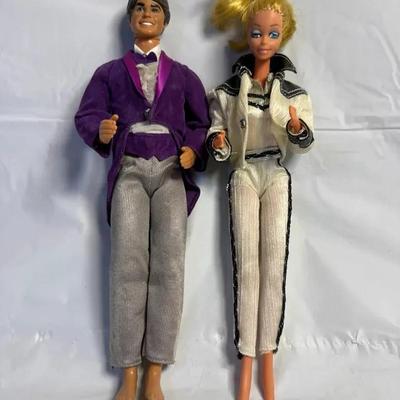 1980 Winking Barbie (Working!) & Ken Doll Set – Mattel Taiwan – 80s Fashion