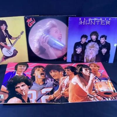 Vintage Records - Blondie, Rolling Stones, Cars and Joan Jett