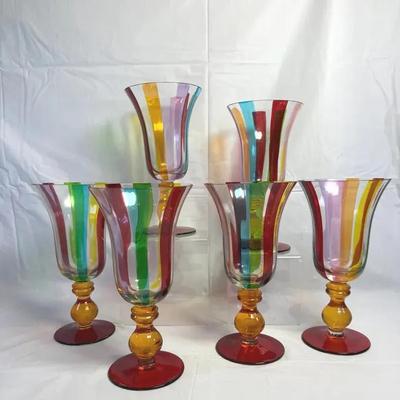 Pier 1 Imports Carnival Glasses