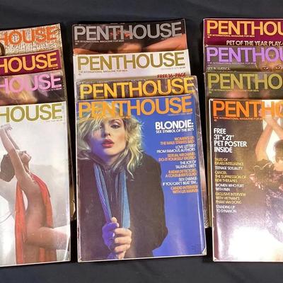 1980’s Penthouse Magazines Lot  - Blondie Issue!