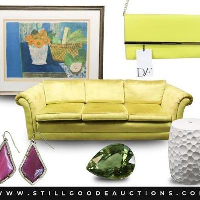 This auction has a little something for everyone! Garden statues, Brighton, Diane Von Furstenberg, Matilda Jane, Android tablet,...