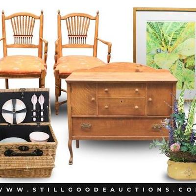 This auction has a little something for everyone! Garden statues, Brighton, Diane Von Furstenberg, Matilda Jane, Android tablet,...