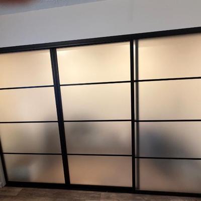 Sale Photo Thumbnail #19: THREE PANEL SLIDING DOOR FOR SALE. 80h x 41w each 