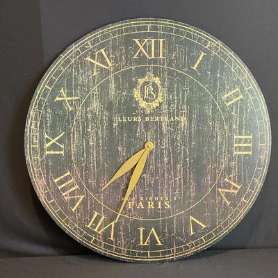 23 Inch Parisian Wall Clock