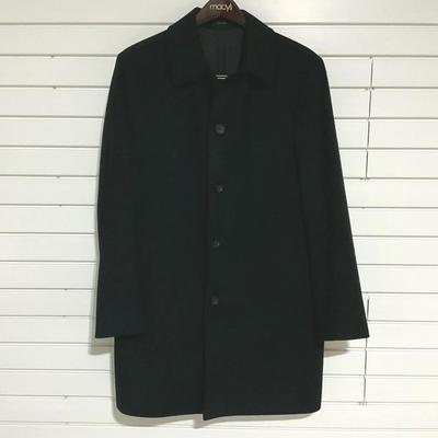 Nordstrom Black Wool Coat in 42L
