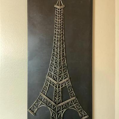 Metal Eiffel Tower Wall Decor