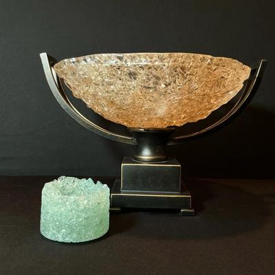 Uttermost Crystal Palace Decorative Centerpiece & Votive 