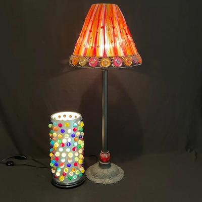 A Kaleidoscopes of Colorful Lamps