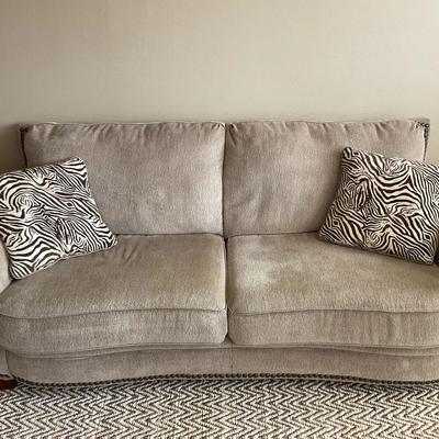 Ashley Furniture Taupe Sofa