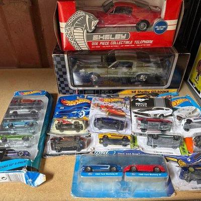 Sale Photo Thumbnail #105: 6014 • die cast cars and shelby car telephone