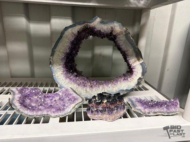 Sale Photo Thumbnail #226: 8542 • amethyst geode collection
