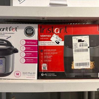 Sale Photo Thumbnail #207: 8504 • instant pot pressure cooker and vortex plus air fryer